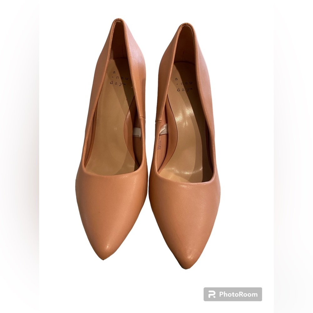 Women's Sue Pumps - A New Day Blush 7.5